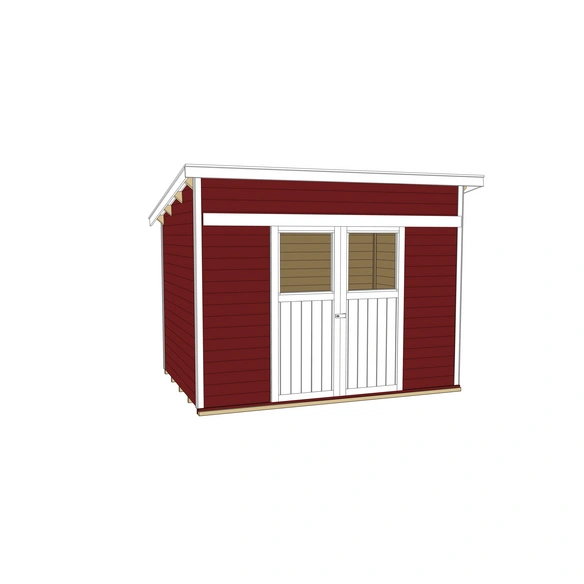 Gartenhaus »Schiebetürhaus 225 Gr.1«, Holz, BxHxT: 315 x 238 x 215 cm (Außenmaße inkl. Dachüberstand)