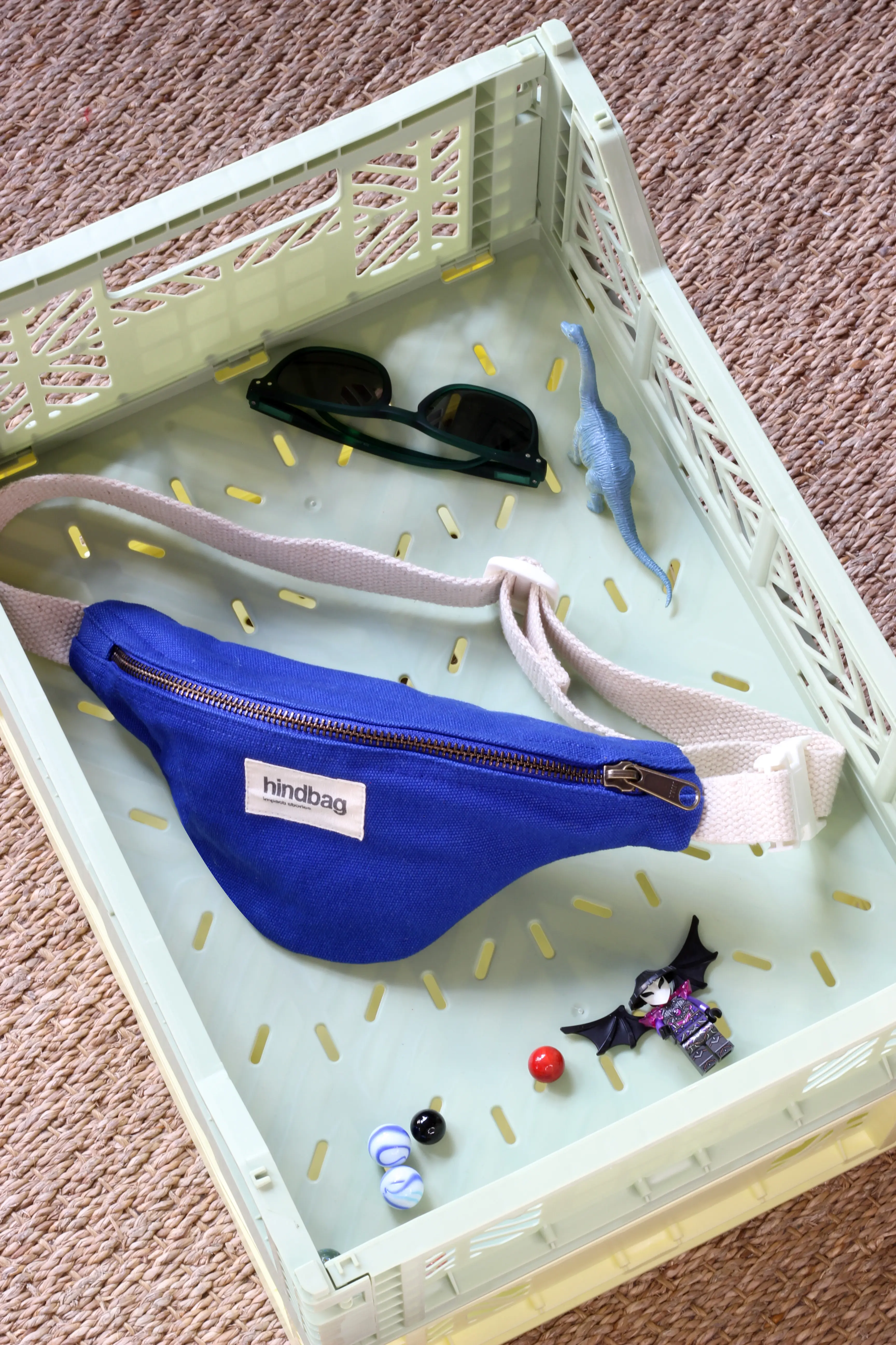 Sac banane enfant Augustin Bleu électrique