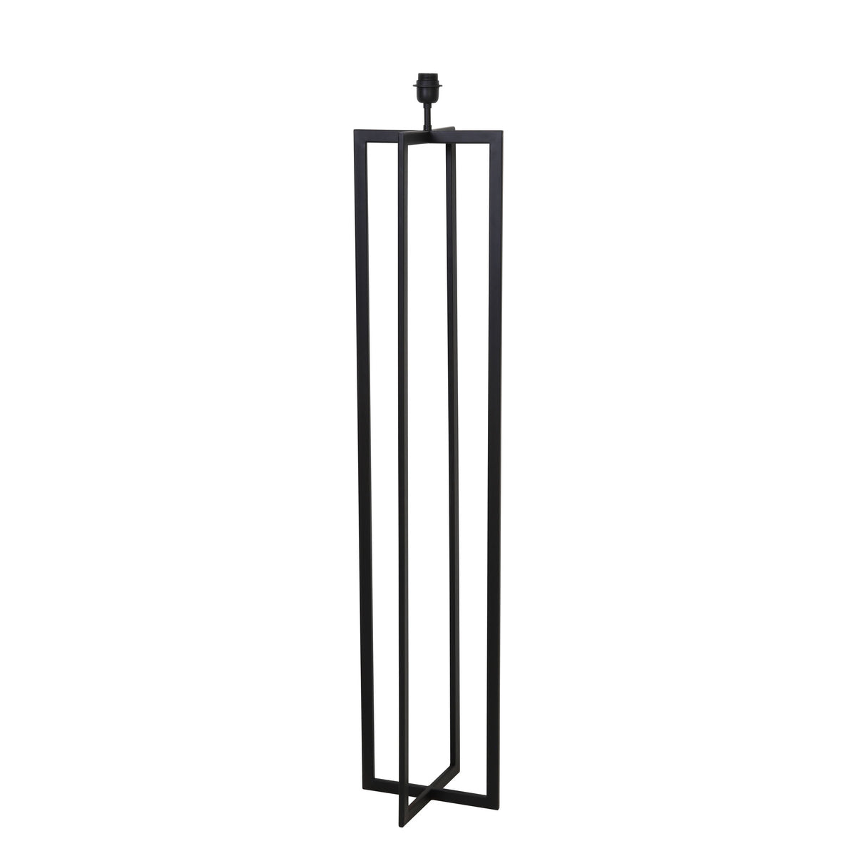 Light & Living vloerlamp Mace - zwart - 30x30x140cm