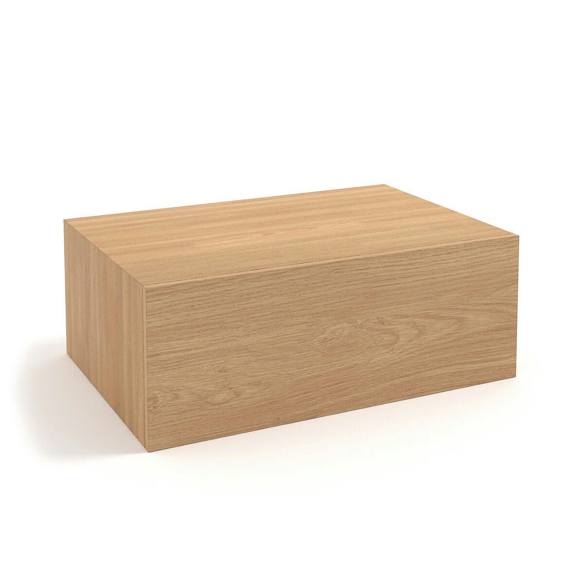 Tiroir pour dressing plaqué chêne, Johanez