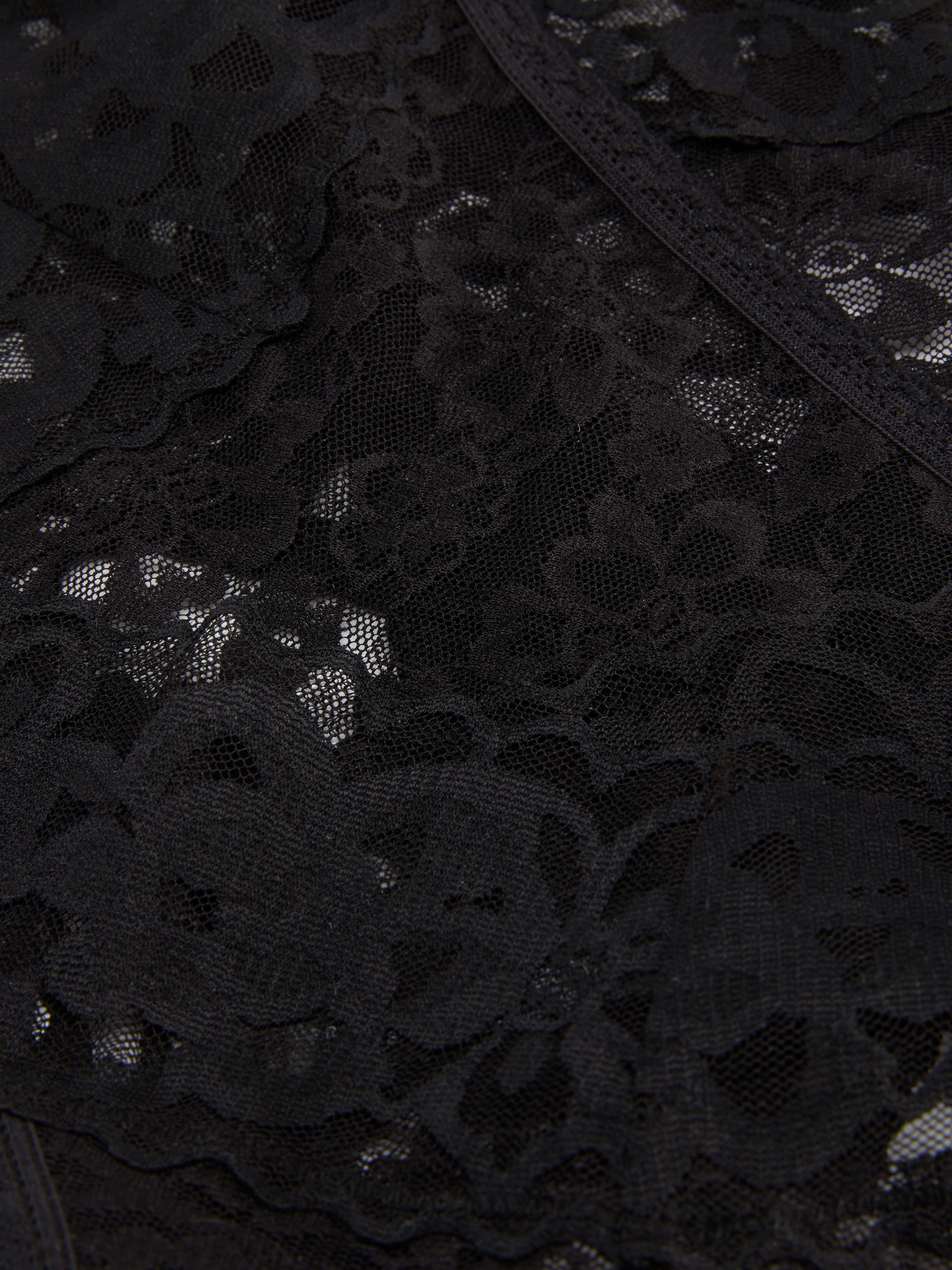 3-Pack Lace Bandeau Thongs