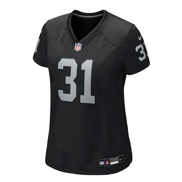Raheem Mostert Las Vegas Raiders Nike Women's Team Game Jersey -  Black