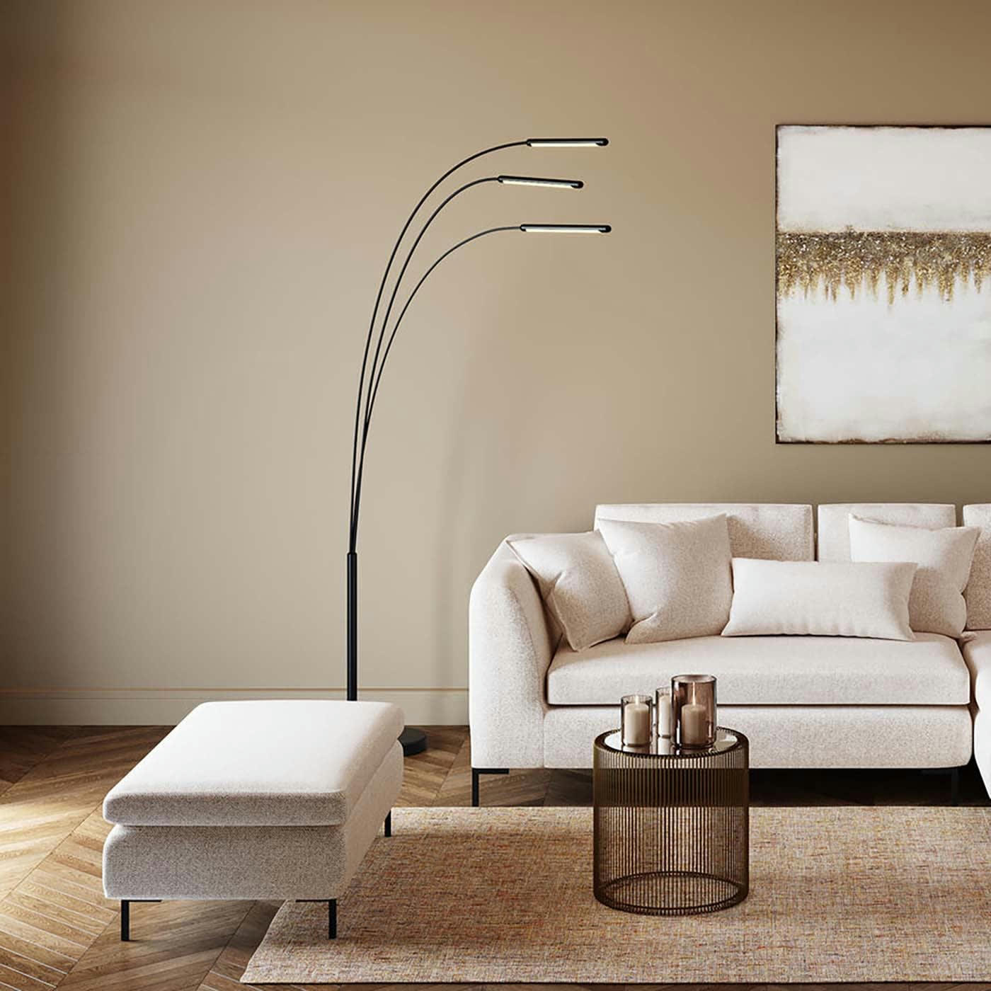 GIANNA - Pouf Gianna crème Kare Design