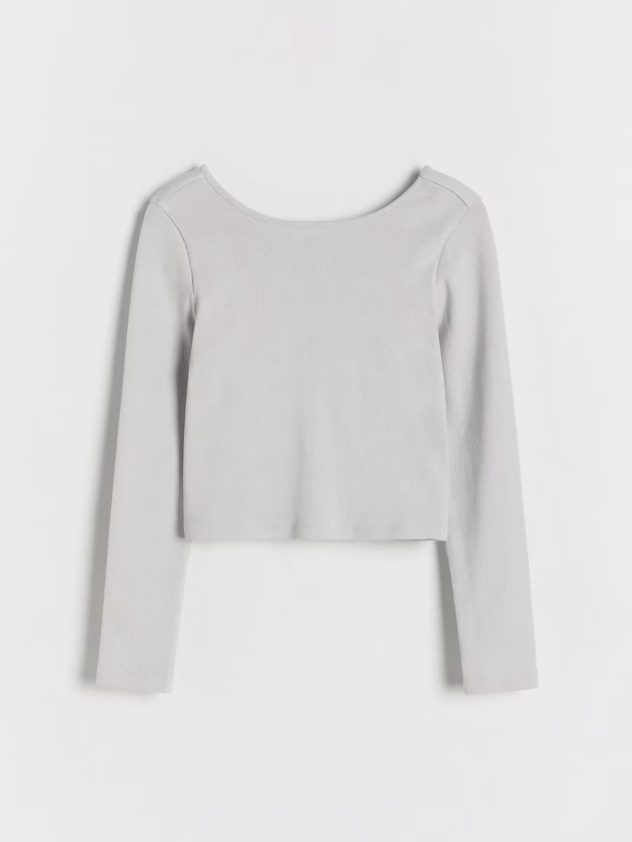 Blouse With Decorative Back