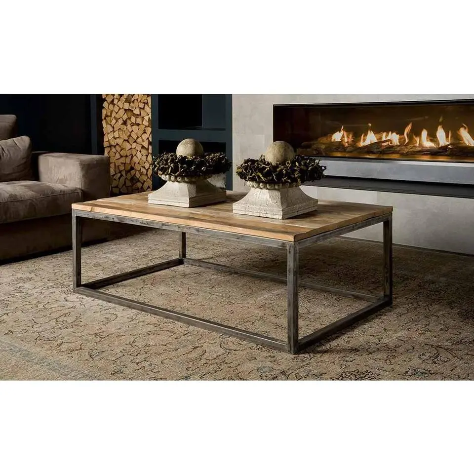 Tower Living - Venetie salontafel open - 135 cm - bruin