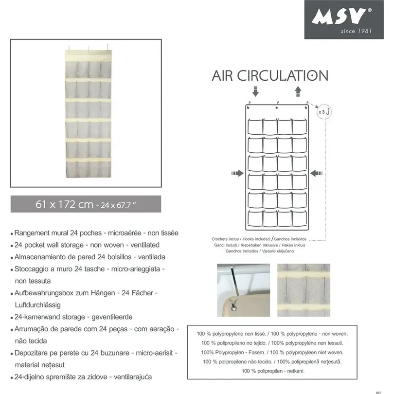 Hängeaufbewahrung MSV