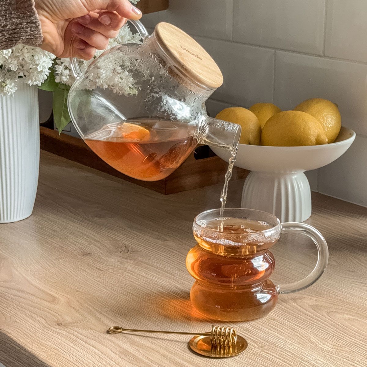 Szklanka BUBBLY z uchem 0,4 l