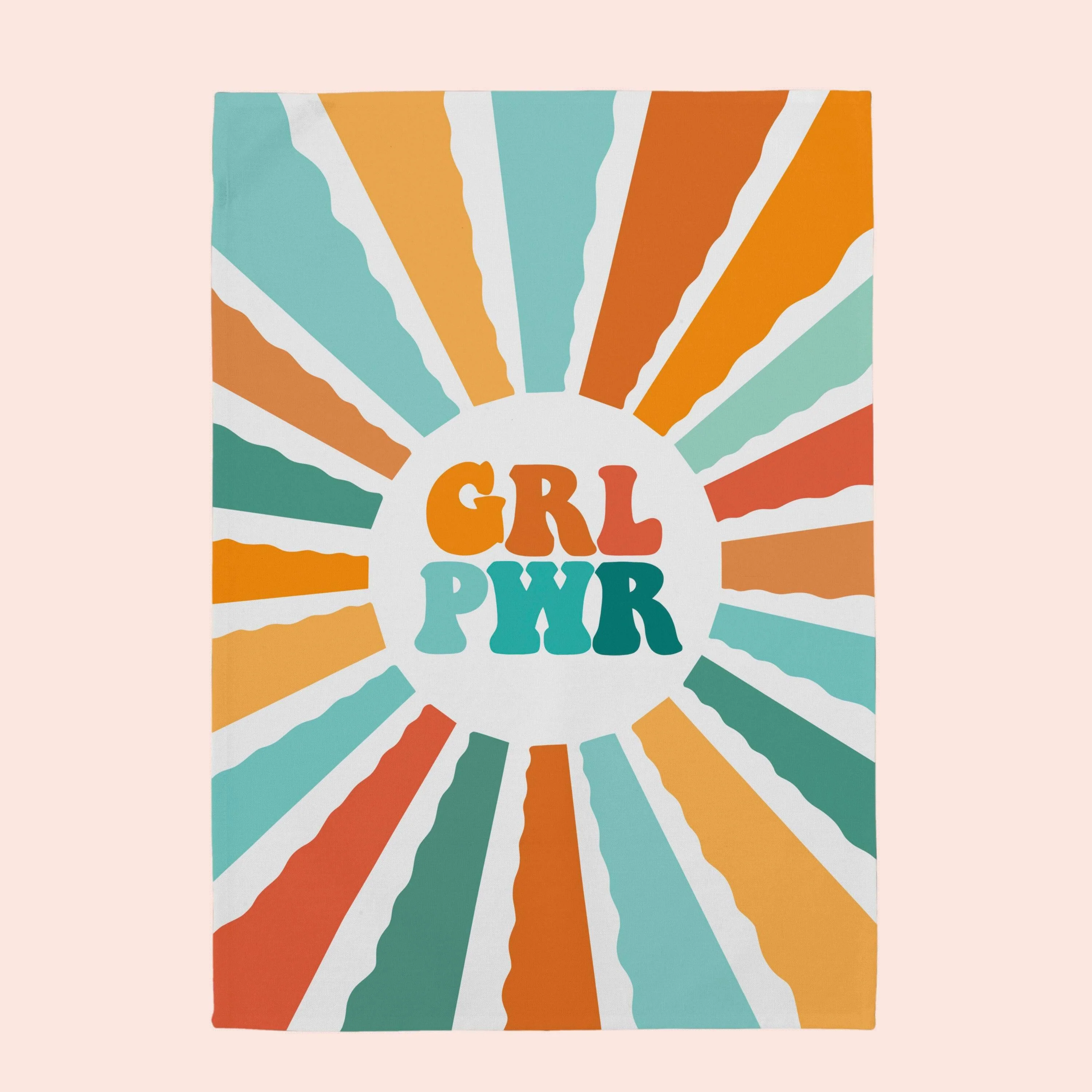 Set van 2 theedoeken Girl Power