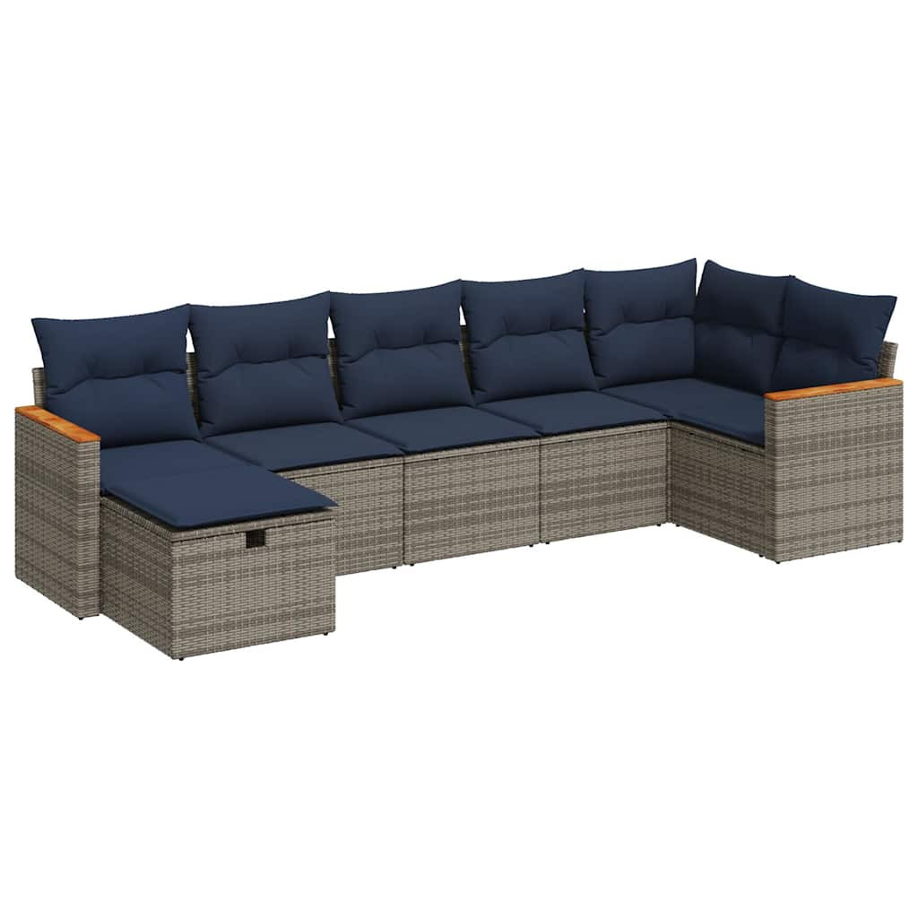Zestaw Mebli Ogrodowych Rattan Poduszki Na Taras Balkon Ogród Do Ogrodu