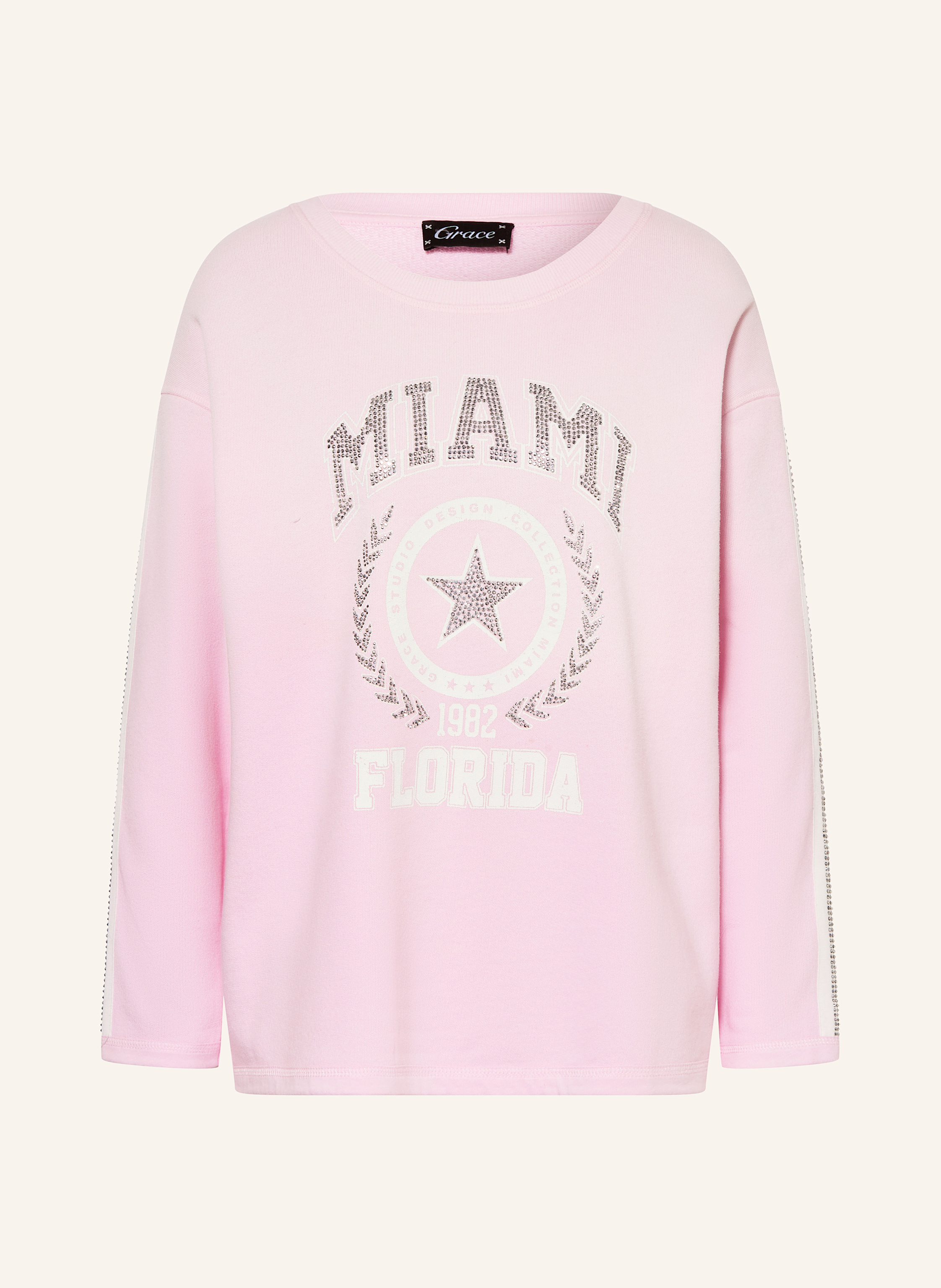 Grace Sweatshirt mit Schmucksteinen