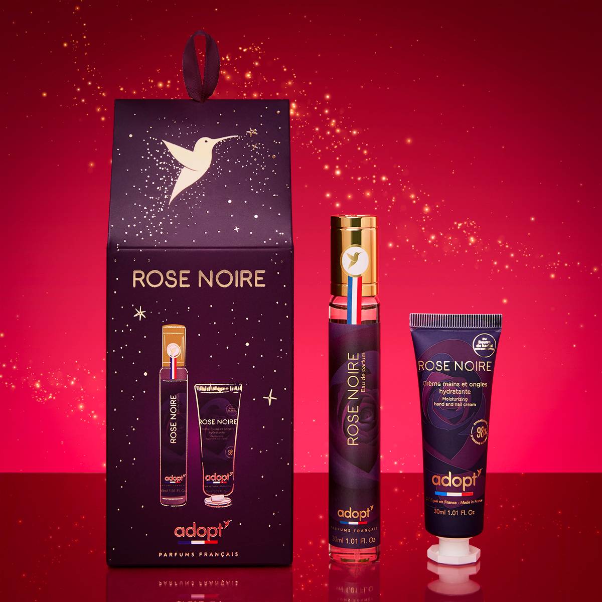 Rose NoireCoffret eau de parfum 30 ml   crème main 30ml