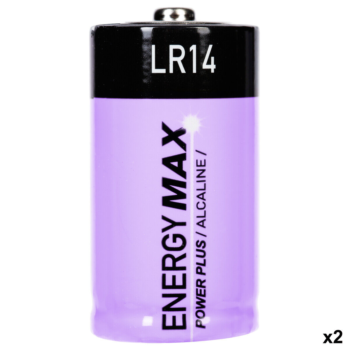 Pilha alcalina power PLUS lr14