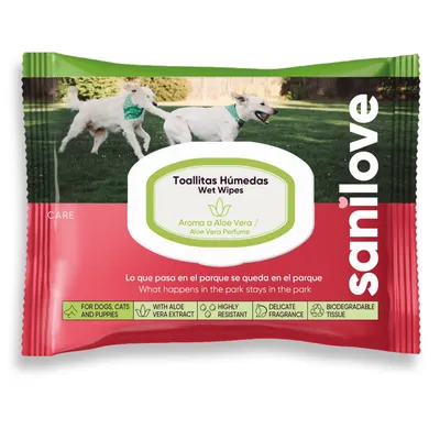 Sanilove Aloe Vera Wipes