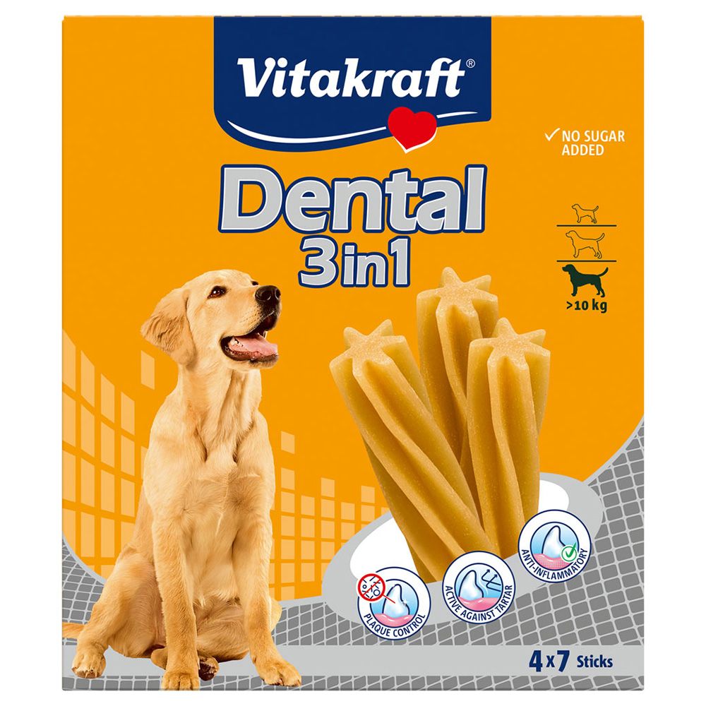 Vitakraft Dental 3in1 medium Multipack