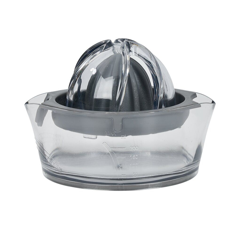 Presse agrumes avec réservoir transparent vert