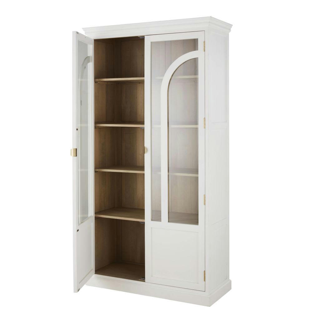 Sainte Maxime - Vitrine 4 portes blanche