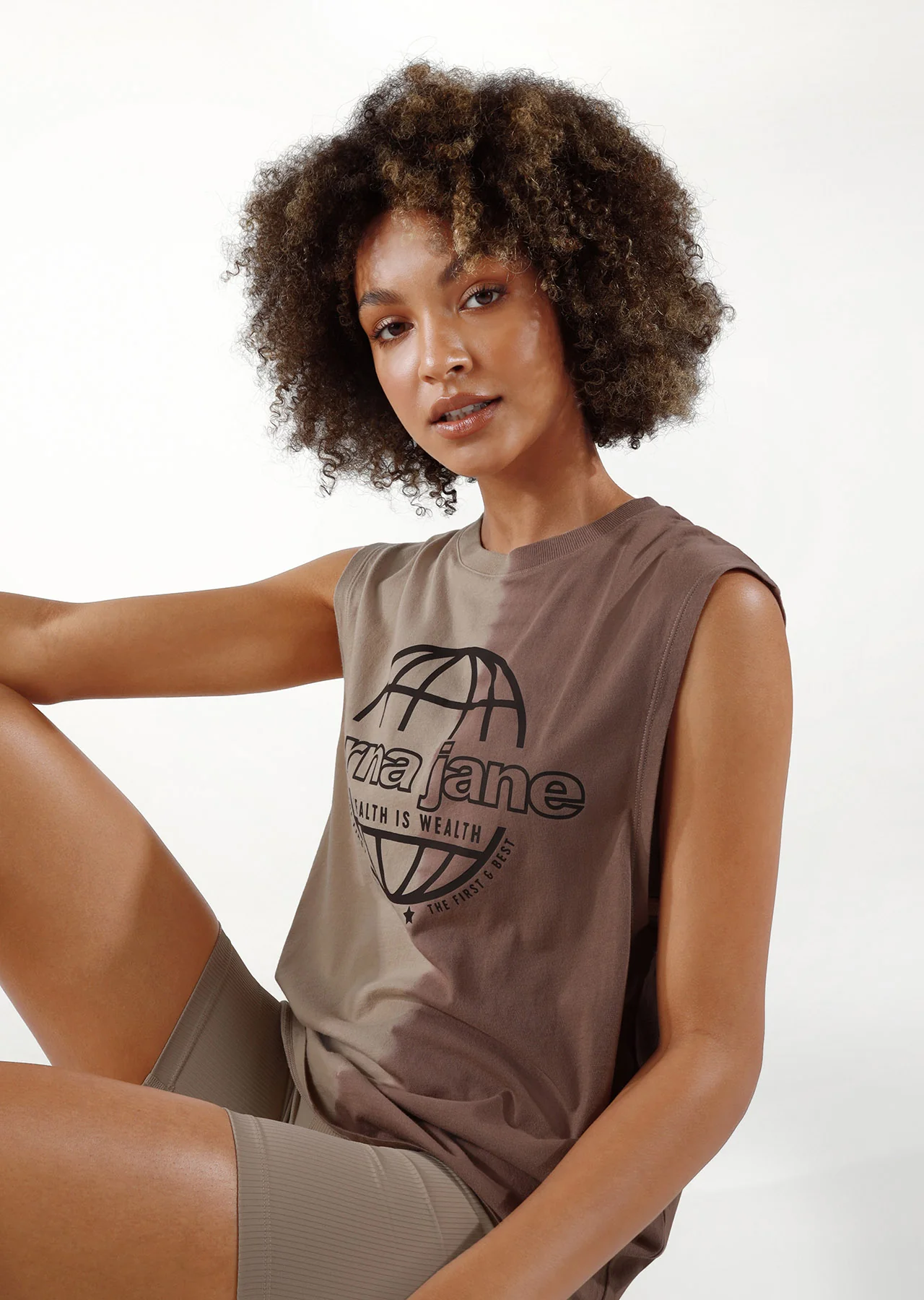 Half Dip Boyfriend Muscle Tank
