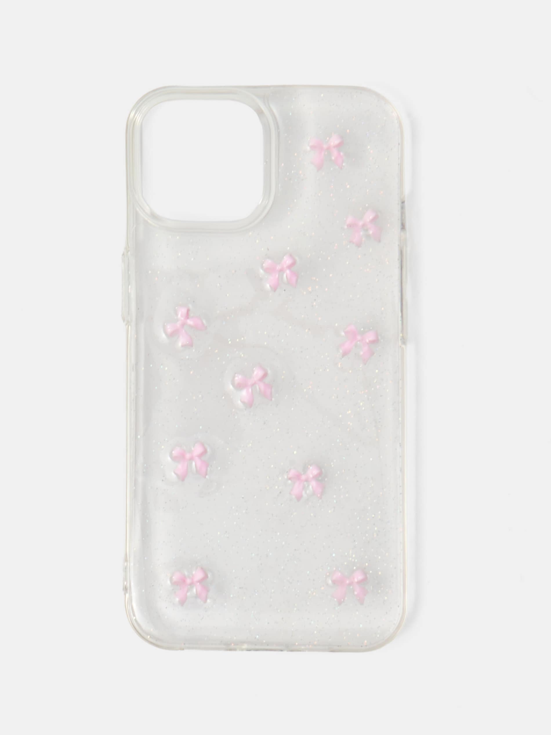 Etui na iPhone 15 z motywem kokard
