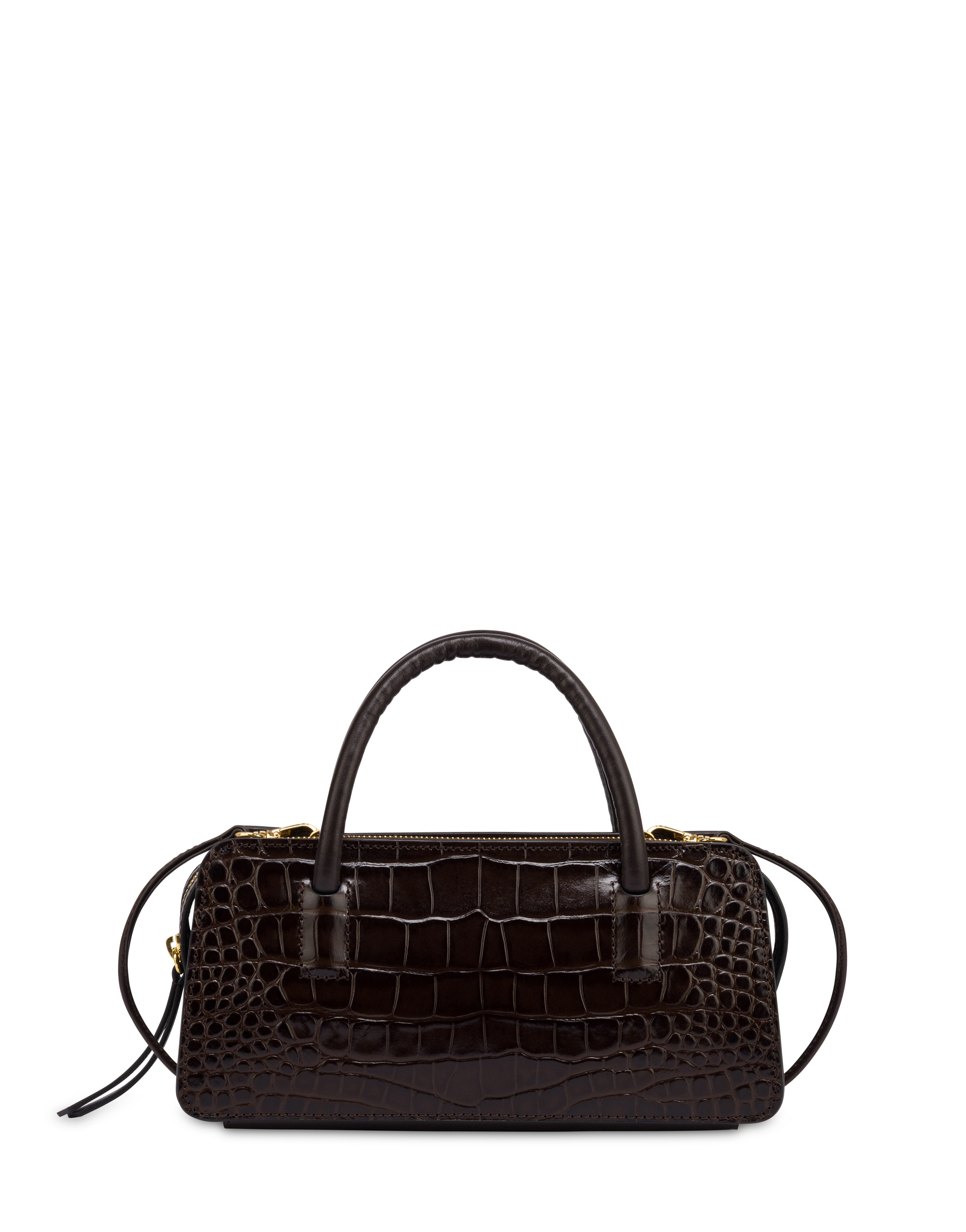 Borsa A Mano Lady Small In Stampa Cocco T.moro/t.moro