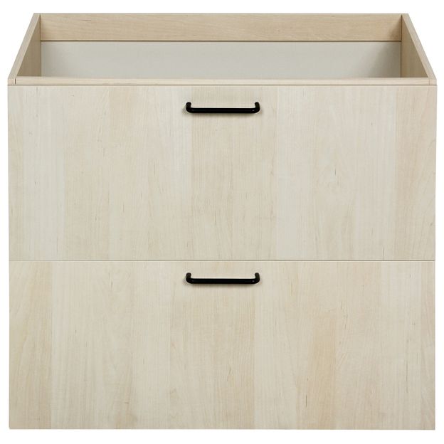 PRÁTICA WOOD ARMÁRIO INFERIOR 80 CM 1 GAVETA/ 1 PORTA BASCULANTE