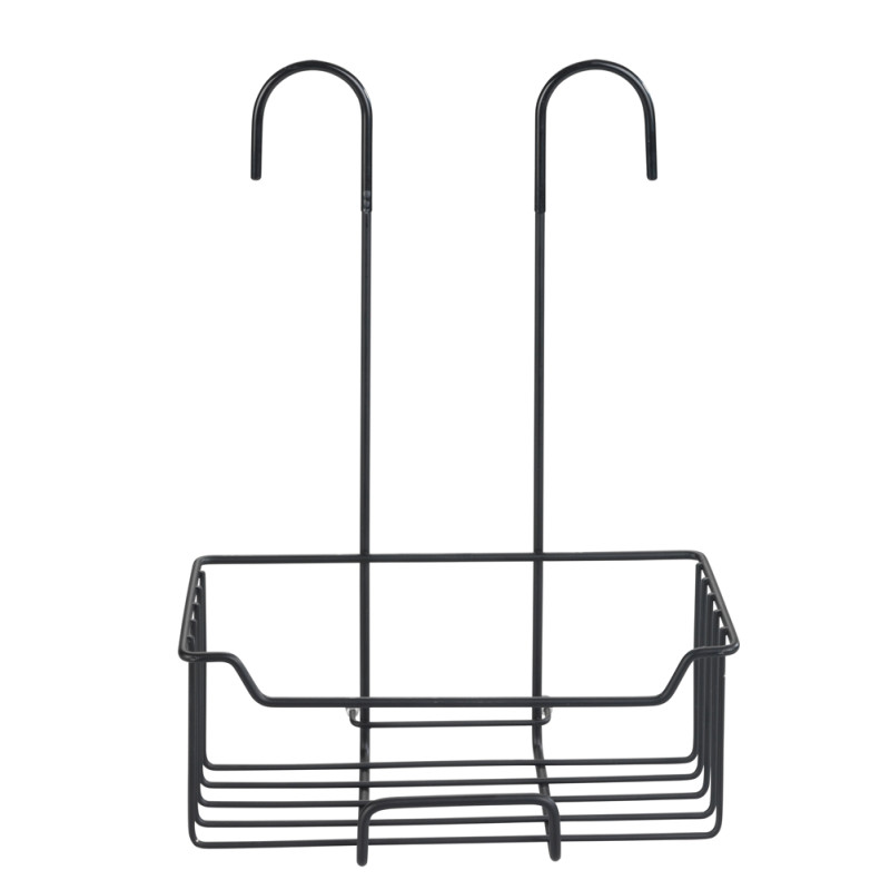Etagère de douche Milo noir mat WENKO