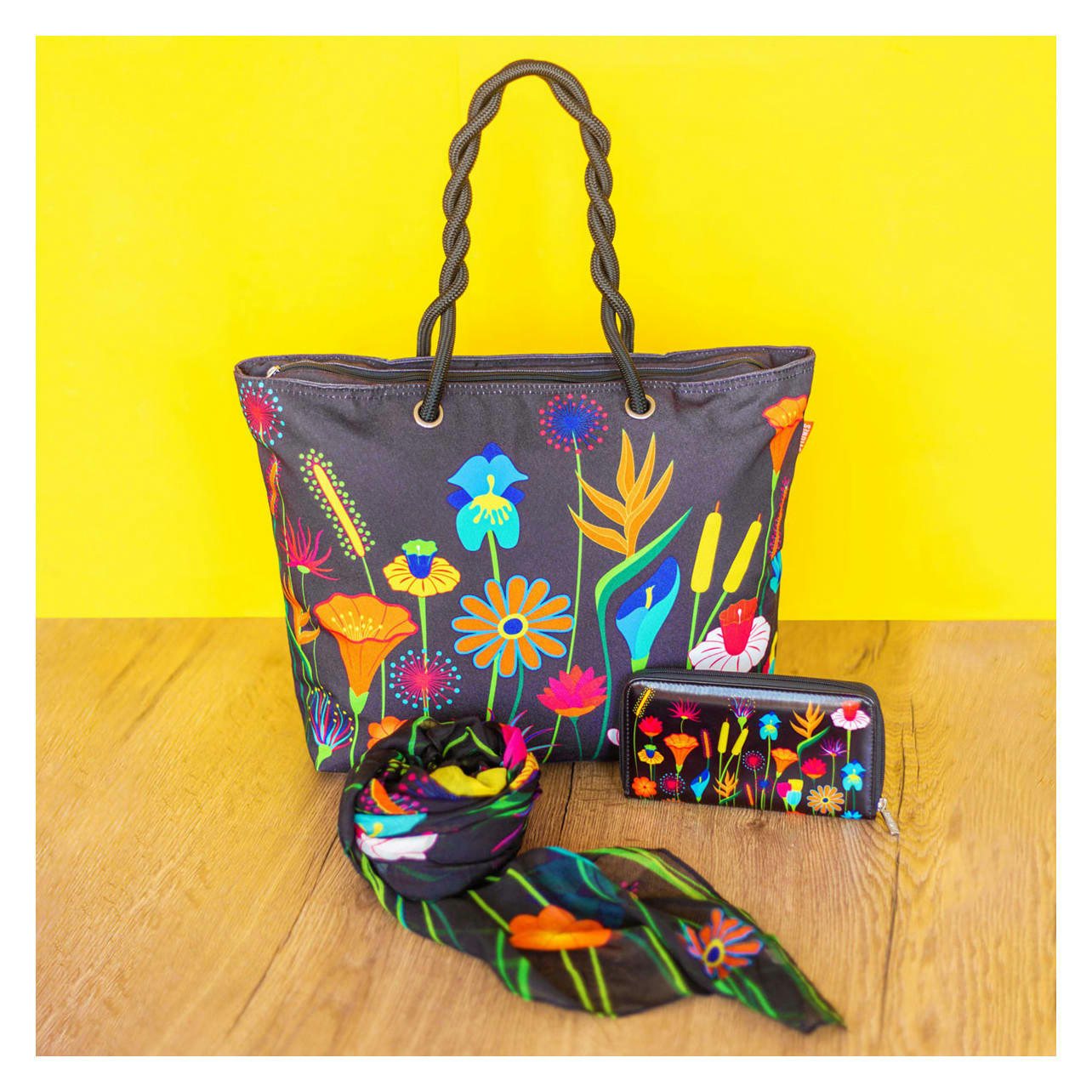 MY DAILY BAG 2 - Sac cabas coton et polyester 48x34x14cm