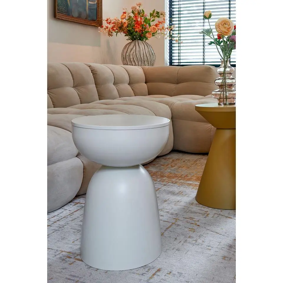 Mica Decorations Elliott Bijzettafel - 45x32cm - Off White