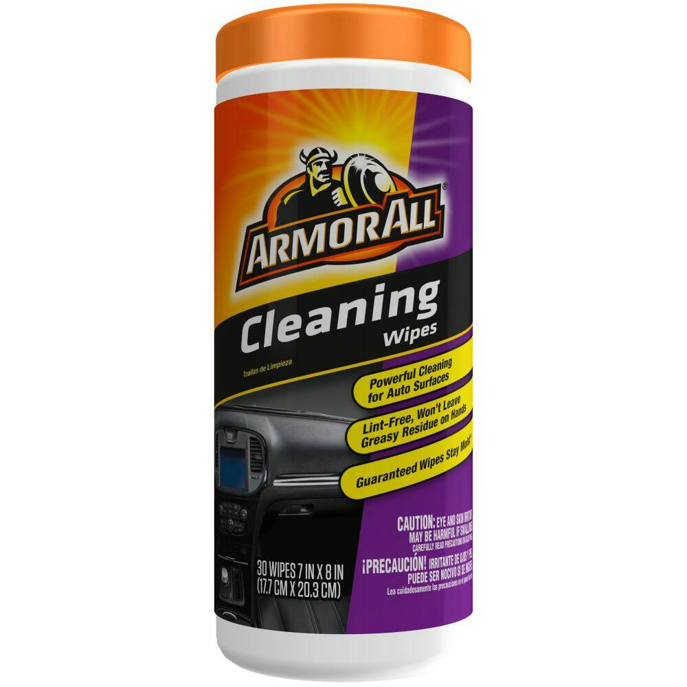 Armor All Auto Surface Car Cleaning Wipes, 30-pk