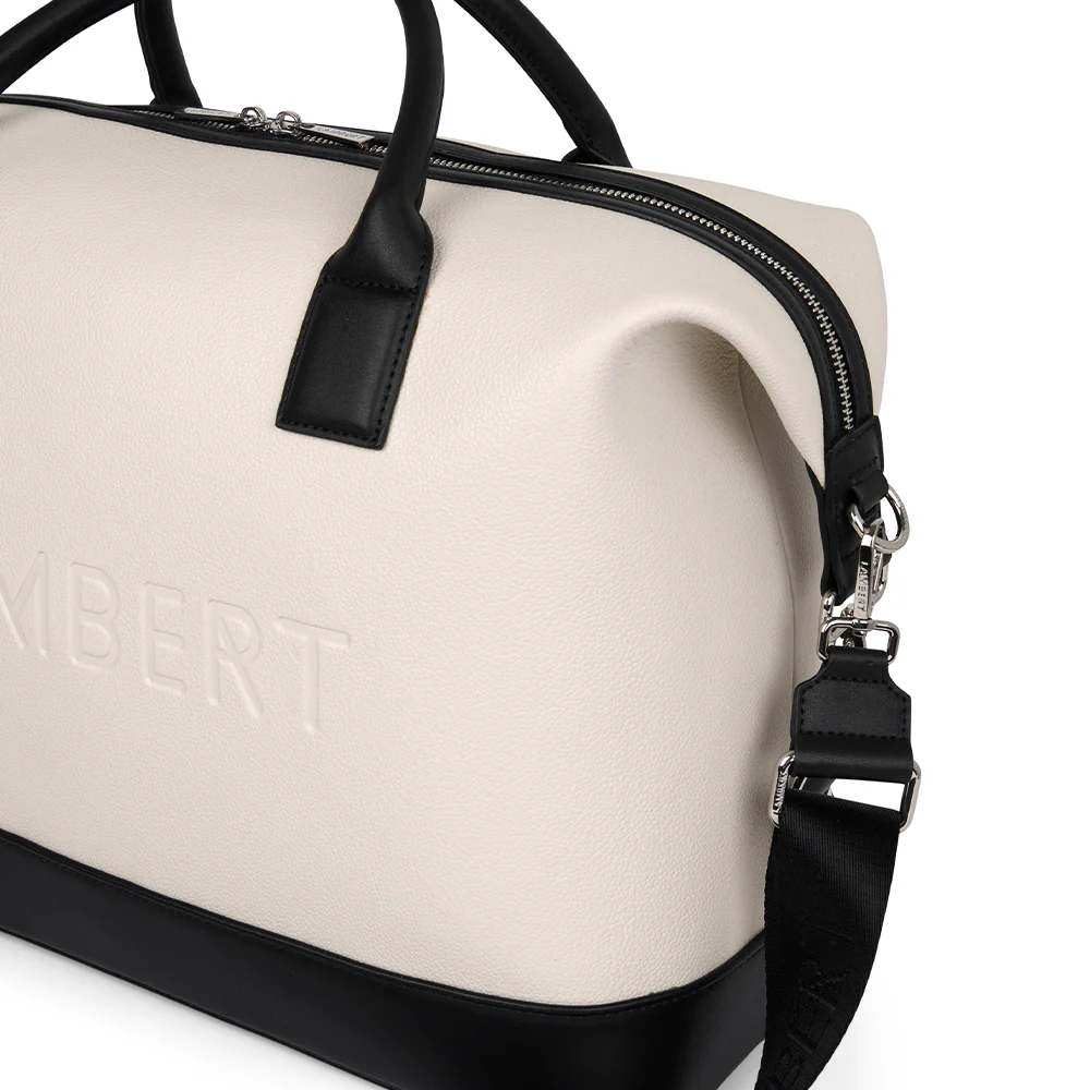 The Mae - Small Oyster Vegan Leather Travel Bag