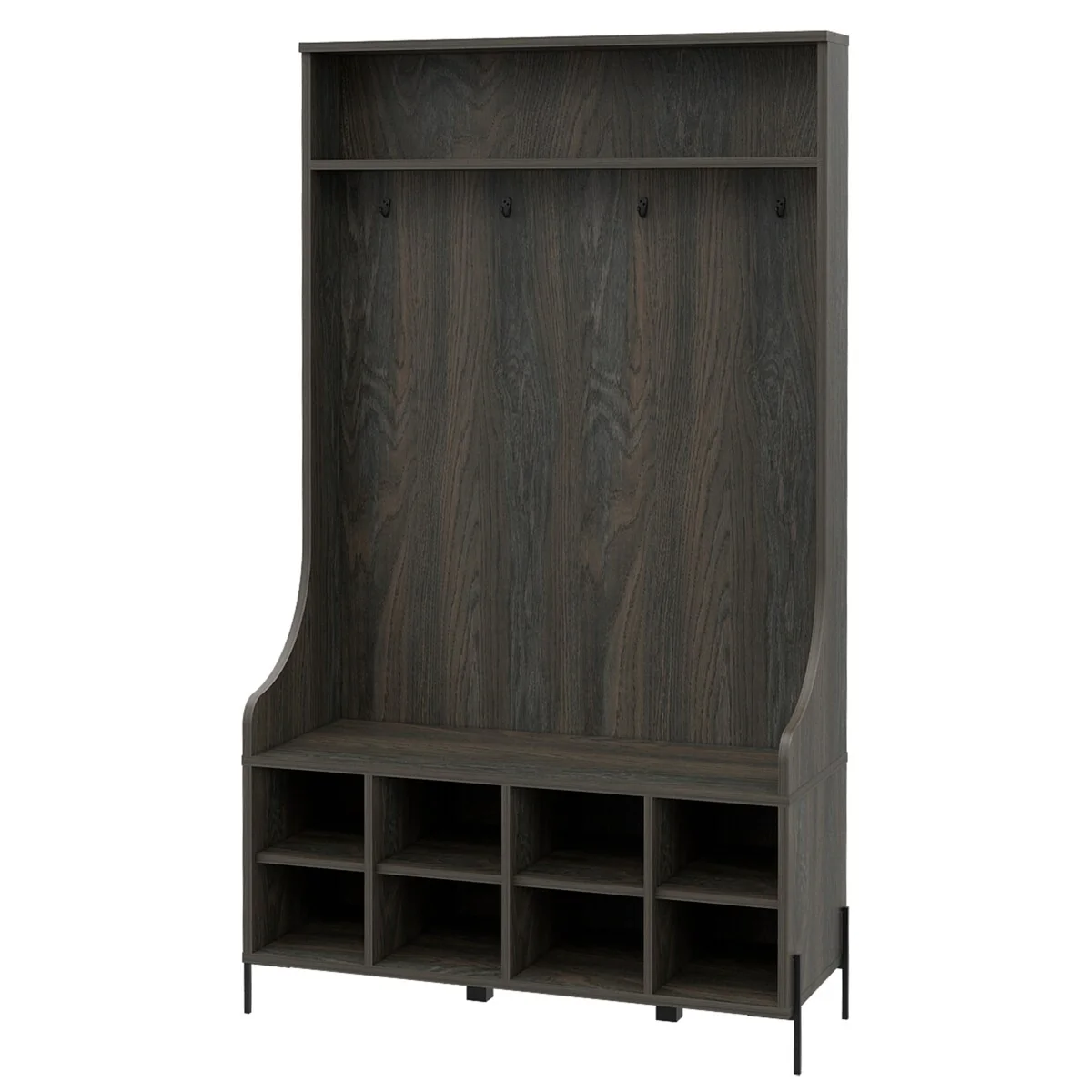 Homestead Composite Wood Indoor Modern Hall Tree