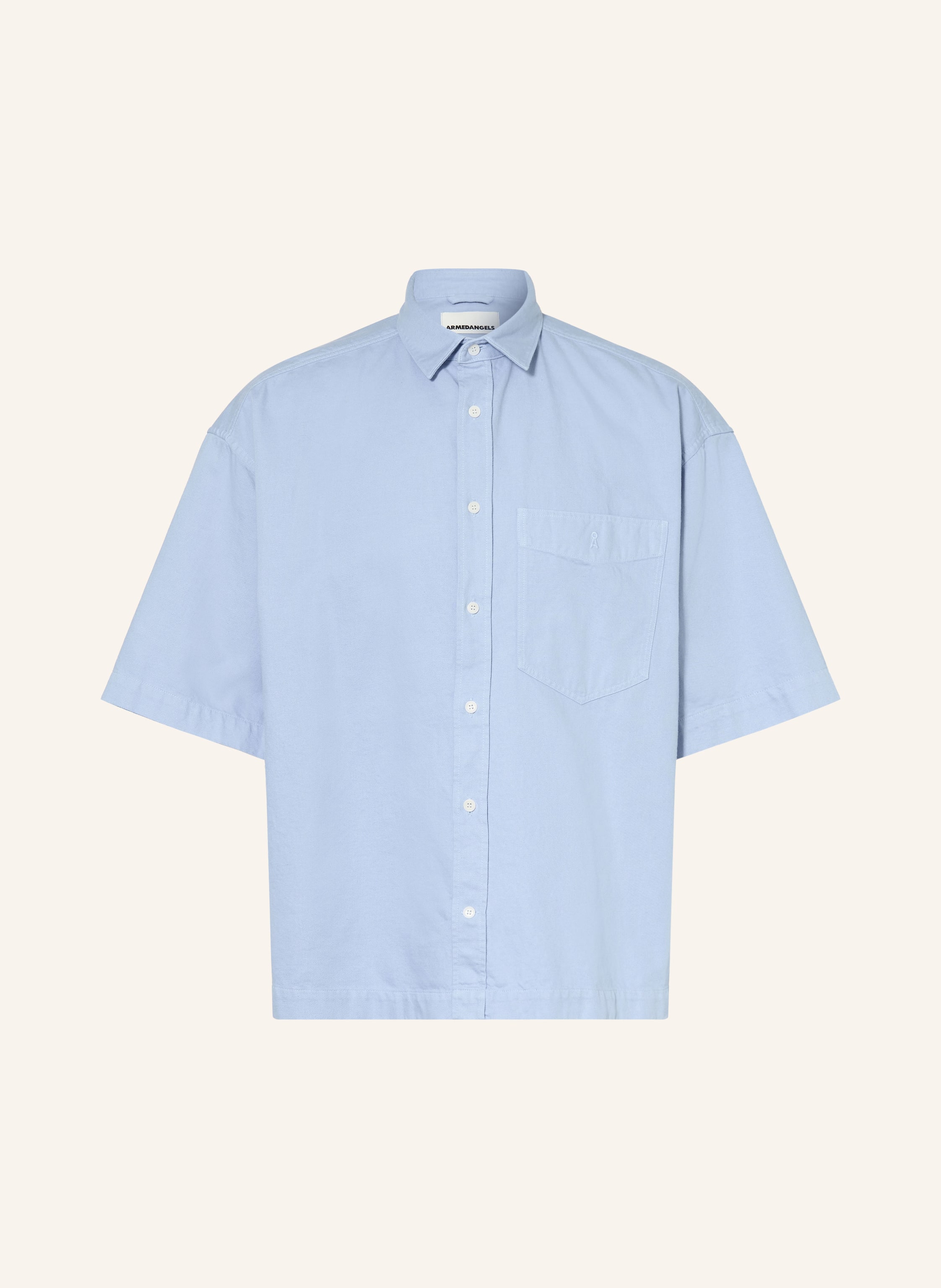 ARMEDANGELS Kurzarm-Hemd Comfort Fit