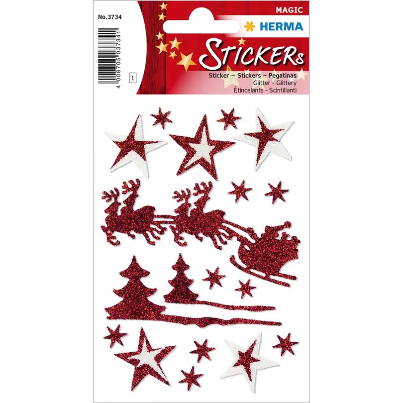 Sticker Schlittenfahrt