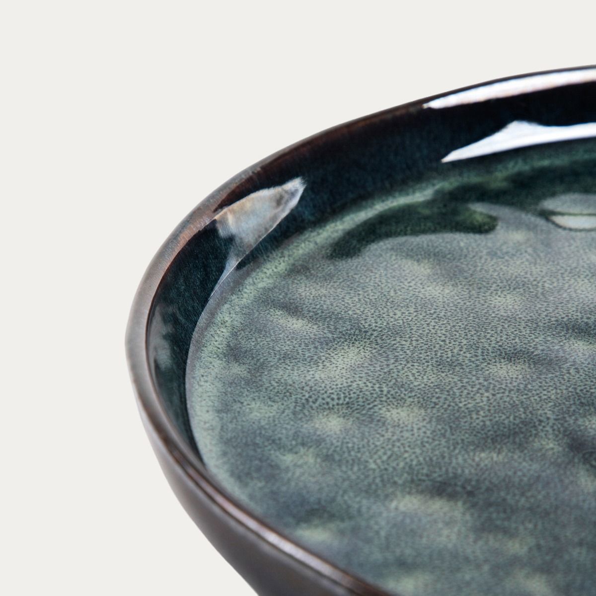 Talerz MIDO obiadowy turkusowy 27 cm