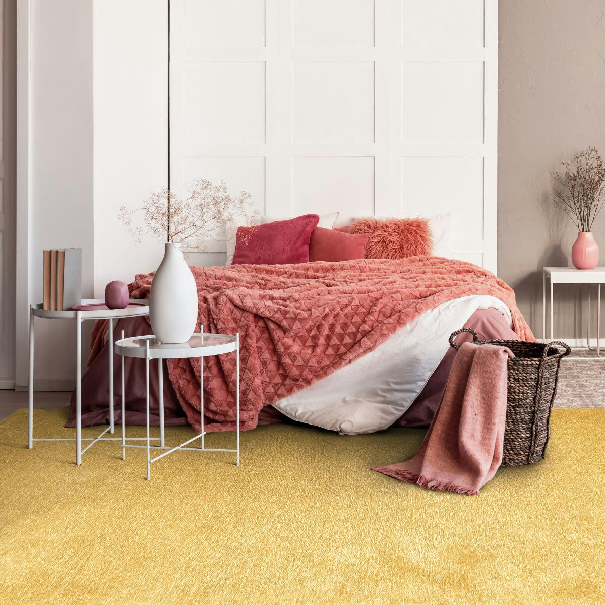 SOLANCE - Tapis lumineux jaune 160x230