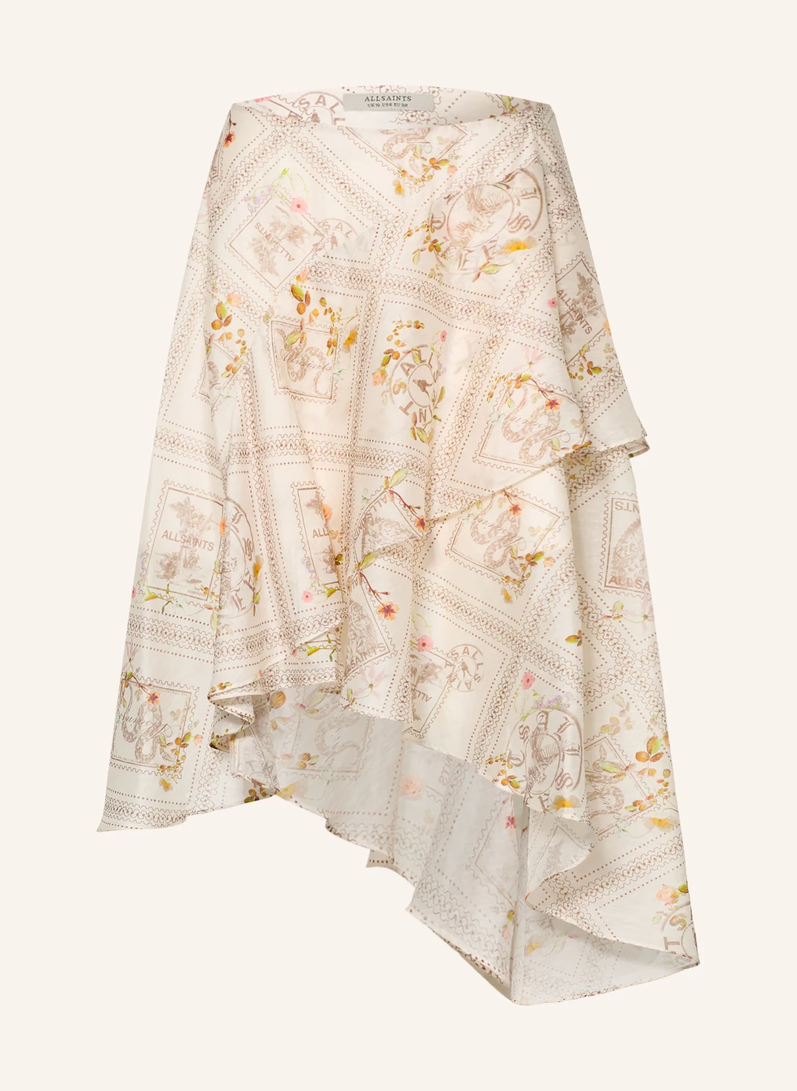 ALLSAINTS Rock MANOY mit Volants