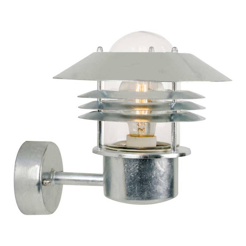 Nordlux Vejers Wandlamp Buiten Up | E27 | IP54 | Verzinkt | Seaside