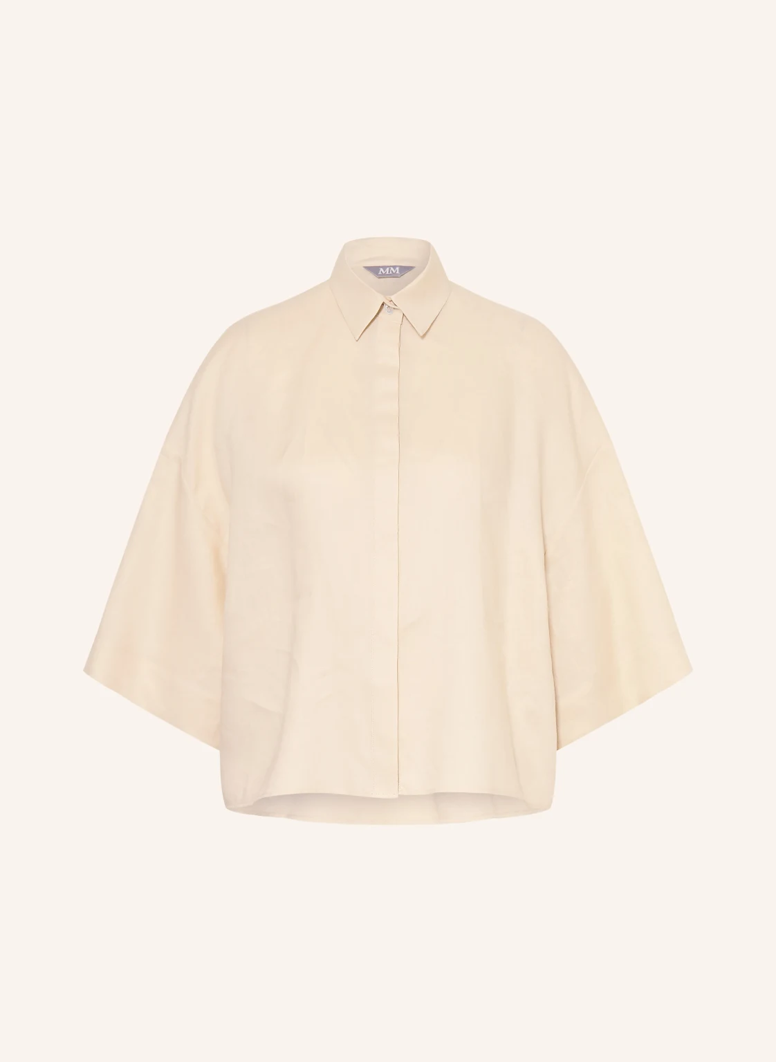 MM by Max Mara Hemdbluse RITO aus Leinen