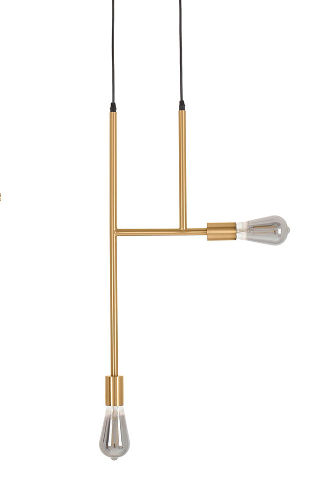 MOOSEE lampa wisząca RIVA 2 złota