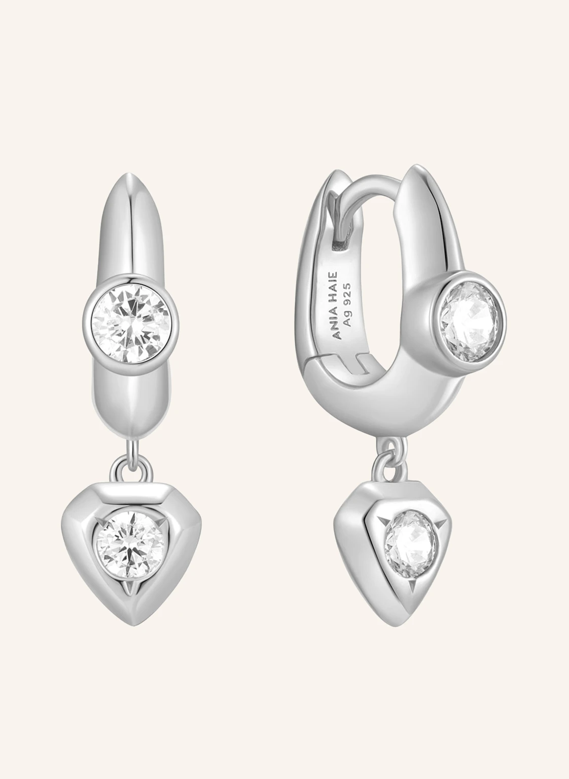 ANIA HAIE Creolen aus 925er Sterlingsilber