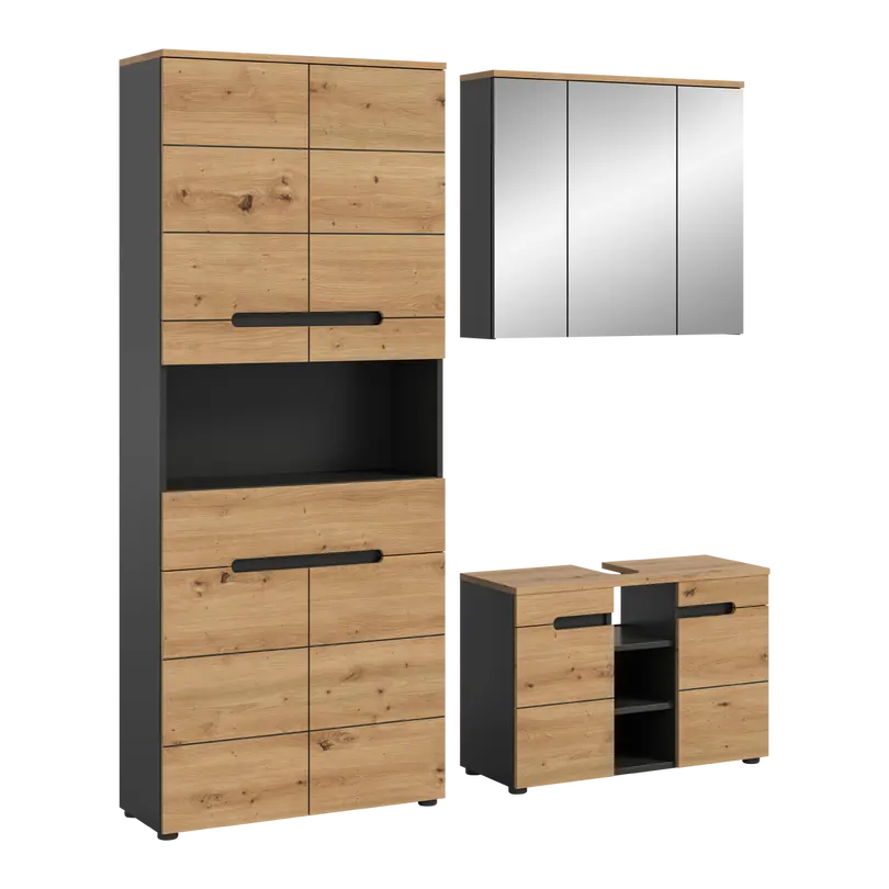 Badschrank 3-teilig Canu