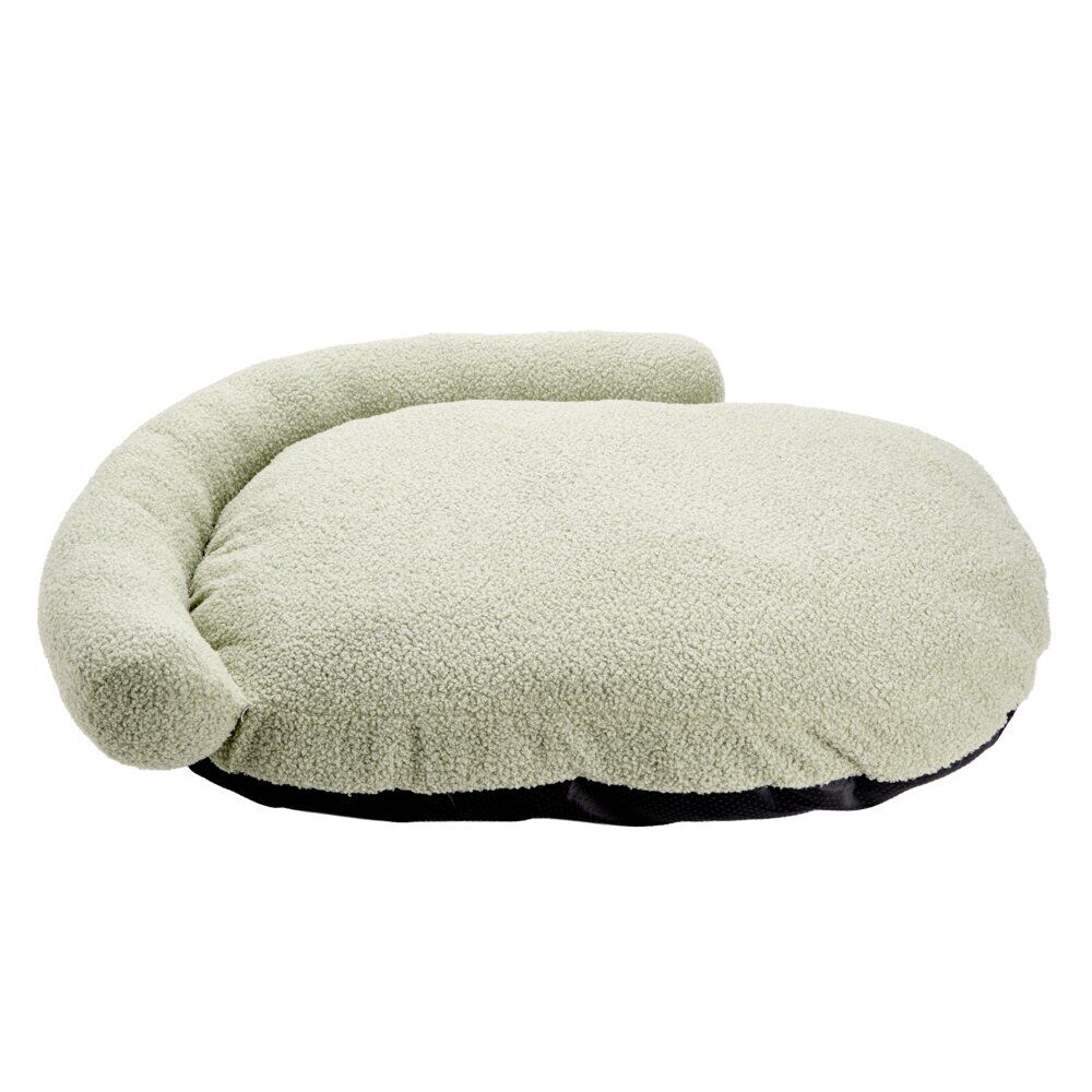 Couchage animal XL tissu doux avec repose tête et anti dérapant 70x90cm