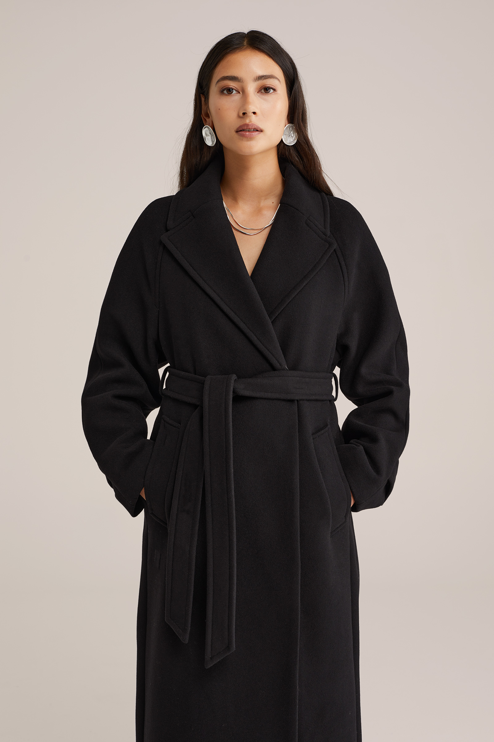 Dames jas van wolmix