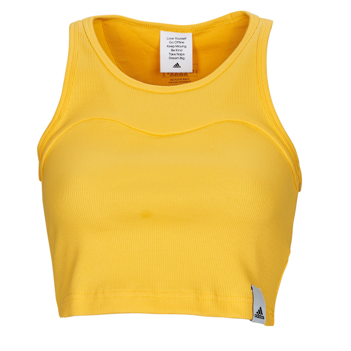 adidas - LNG RIB TANK - Gold