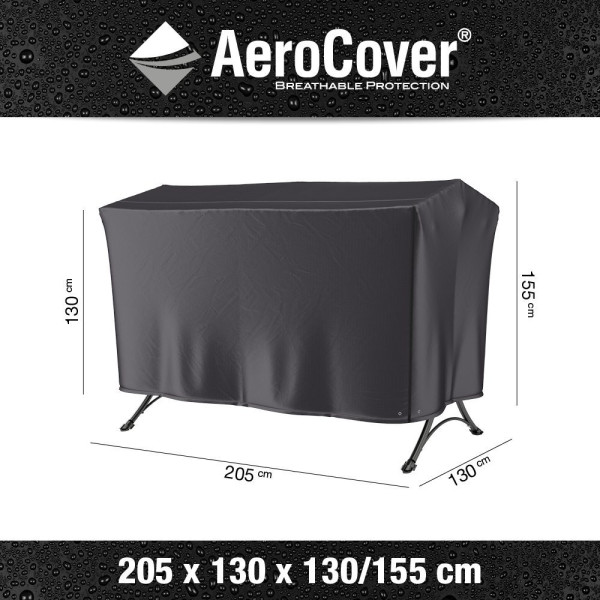 Pokrowiec na huśtawkę ogrodową 7842 130x205x155 AeroCover szary