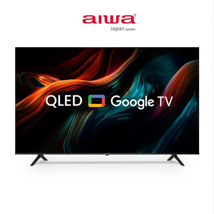 Aiwa LED TV 70 Smart Android , QLED , 3 HDMI , 2 USB  ,voice control, Netflix, Prime