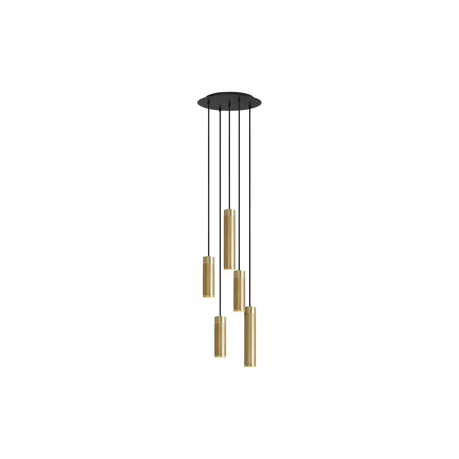 Patrone Cluster Ceiling Lamp Large, brass