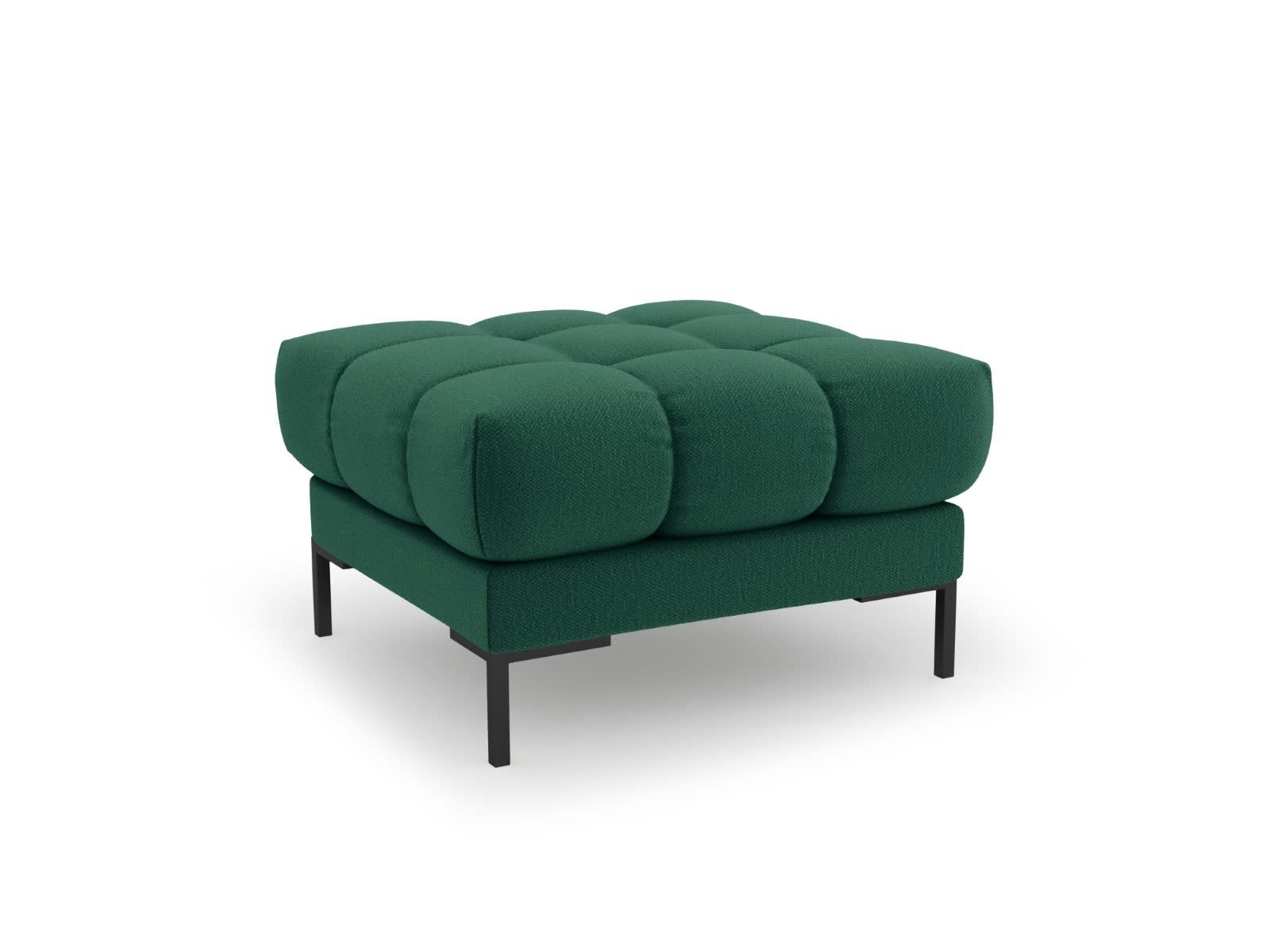 MAMAIA - Pouf 1 place en tissu structurel vert