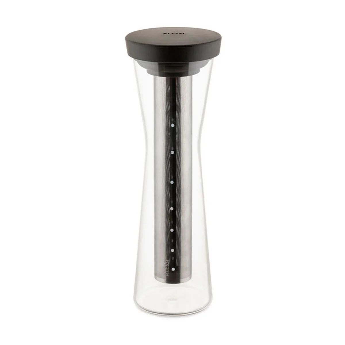 Alessi - Mazagran Karaffe für Cold Brew Kaffee, braun
