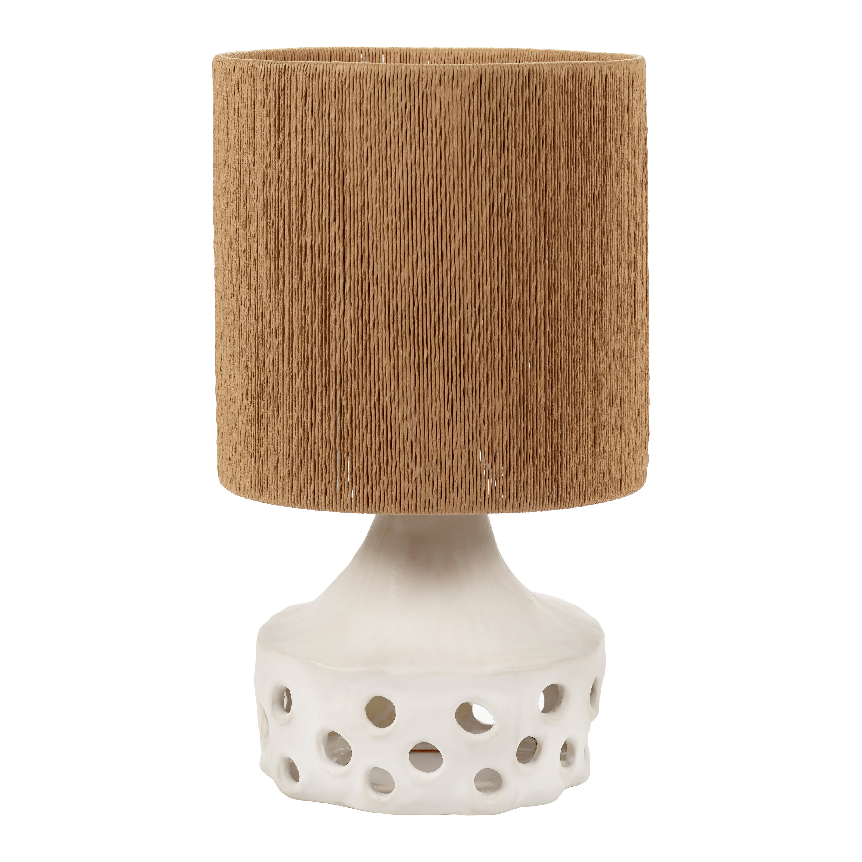 SERAX - Sophie Casier - Oya Tafellamp Ø 25 cm - Bruin/Hoekig