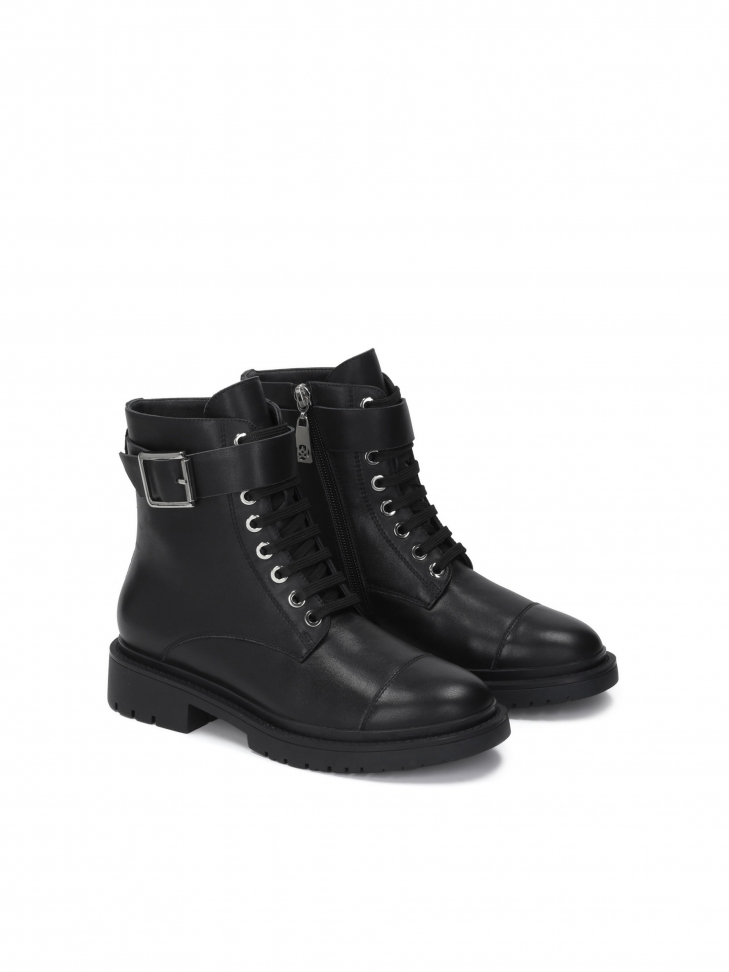 Ladies’ black ankle boots